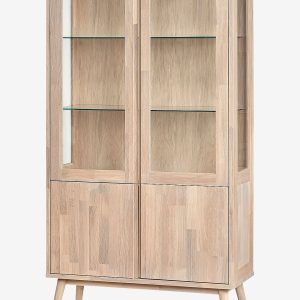 Living - Vitrineskab Jonas 180 - Hvid - Skabe - - Homeroom