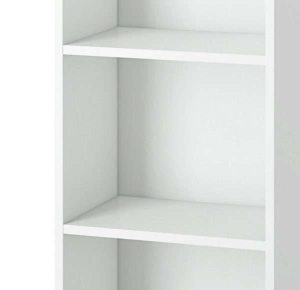 TVILUM Basic hylder - hvid, smal (sæt af 2)(H:1,8cm x37cm x 26,45cm)