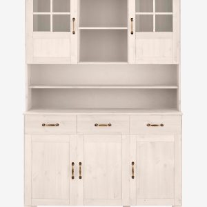 Loft24 - Buffetskab Alby 3 låger/2 skuffer - Hvid - Skabe - - Homeroom