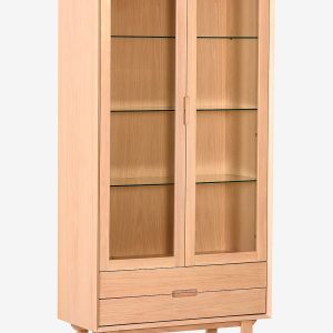 Nordic Furniture Group - Vitrineskab Tanum - Hvid - Skabe - - Homeroom