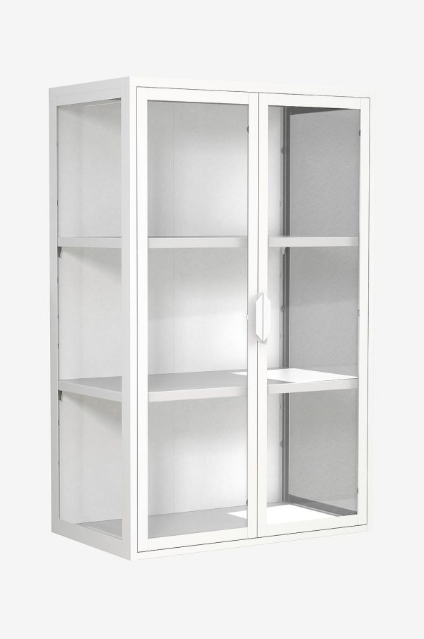 VCM - Vcm Vægvitrine Flokas L - Hvid - Skabe - - Homeroom